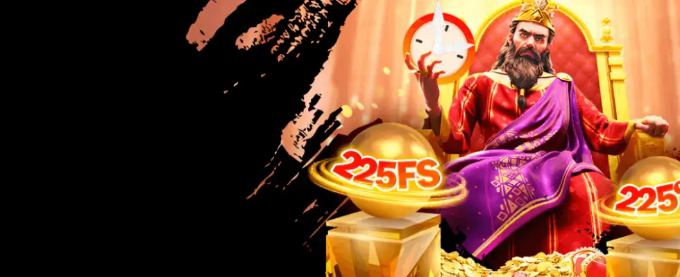 Welcome bonus offer at Fortune Clock Casino with free spins